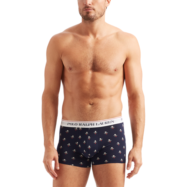 3pk Shp Str/Red/Nvy Aos Classic Stretch-Cotton Trunk 3-Pack Polo Ralph Lauren 2