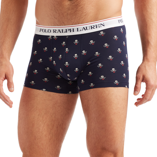 3pk Shp Str/Red/Nvy Aos Classic Stretch-Cotton Trunk 3-Pack Polo Ralph Lauren 3