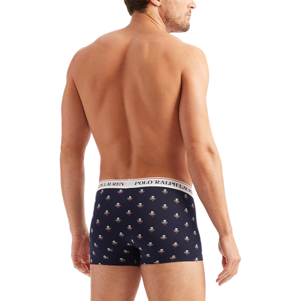 3pk Shp Str/Red/Nvy Aos Classic Stretch-Cotton Trunk 3-Pack Polo Ralph Lauren 4
