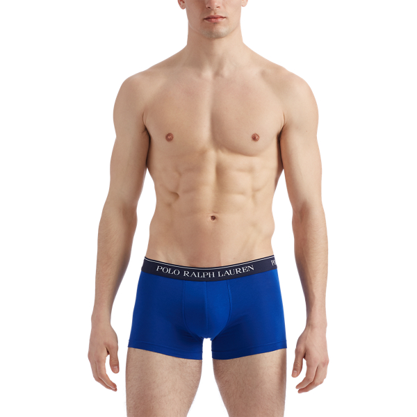 3pk Sph Str/ Slk Ylw/ Sph Classic Stretch-Cotton Trunk 3-Pack Polo Ralph Lauren 2