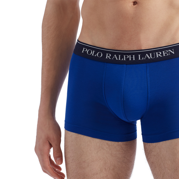 3pk Sph Str/ Slk Ylw/ Sph Classic Stretch-Cotton Trunk 3-Pack Polo Ralph Lauren 3