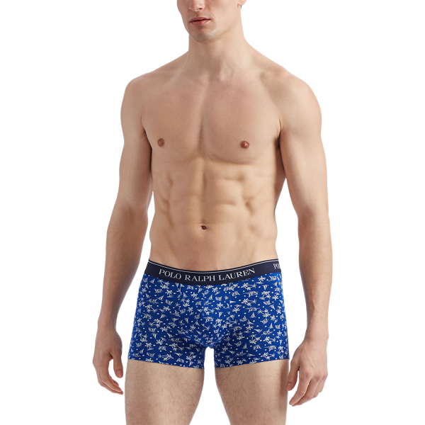 3pk Sph Str/ Slk Ylw/ Sph Classic Stretch-Cotton Trunk 3-Pack Polo Ralph Lauren 6