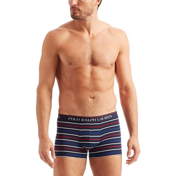 3pk Red/And Htr/Nvy Mlti Classic Stretch-Cotton Trunk 3-Pack Polo Ralph Lauren 6