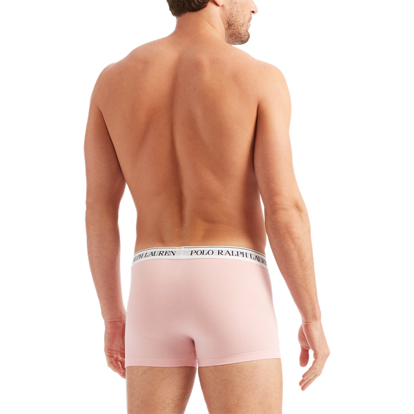 3pk Rst Pnk/Blu Lag/Brnvy Classic Stretch-Cotton Trunk 3-Pack Polo Ralph Lauren 4
