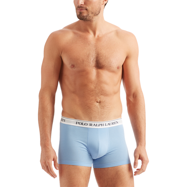 3pk Rst Pnk/Blu Lag/Brnvy Classic Stretch-Cotton Trunk 3-Pack Polo Ralph Lauren 6