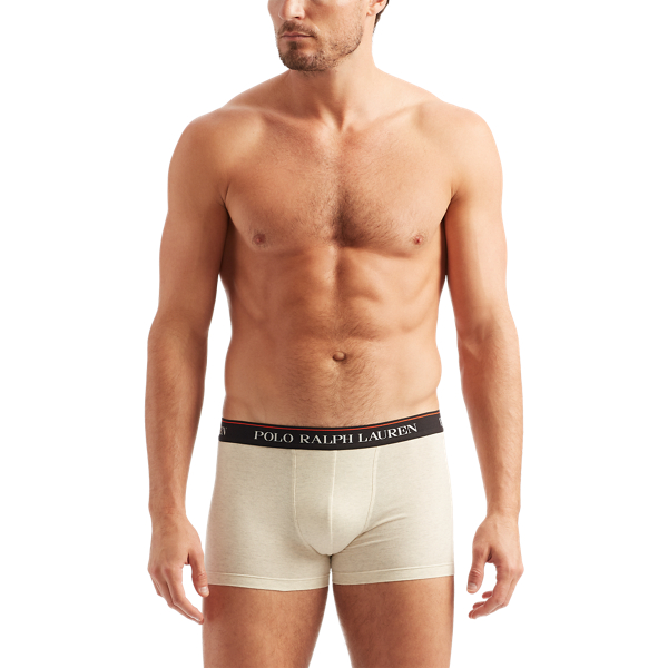 3pk Blk/Crgo Green/Newsan Classic Stretch-Cotton Trunk 3-Pack Polo Ralph Lauren 6
