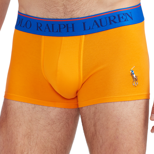 Solar Orange Stretch Cotton Trunks Polo Ralph Lauren 4
