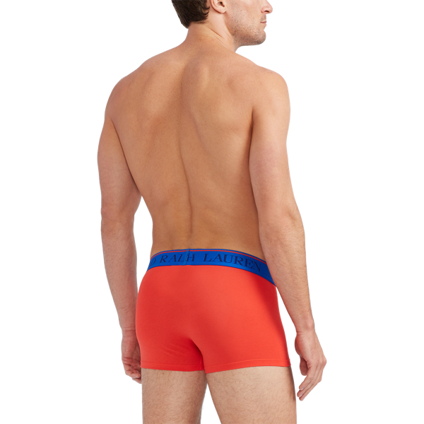 Tomato Stretch Cotton Trunks Polo Ralph Lauren 3