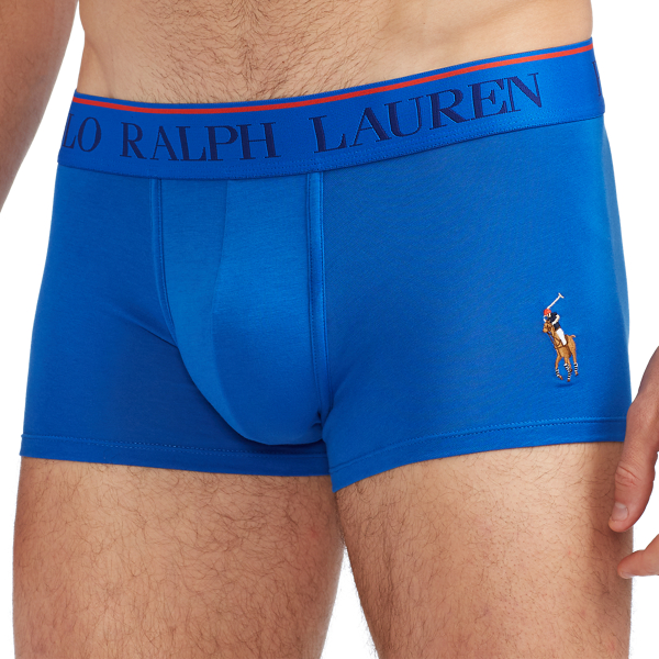 Heritage Blue Stretch Cotton Trunks Polo Ralph Lauren 4