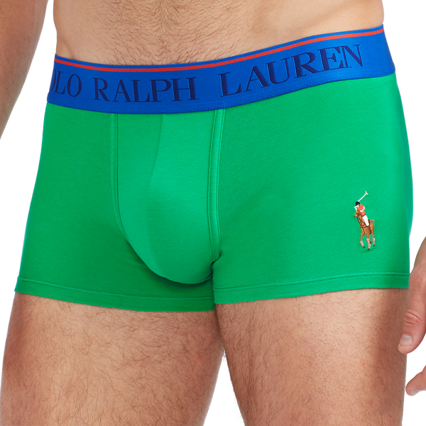 Biscay Green Stretch Cotton Trunks Polo Ralph Lauren 4