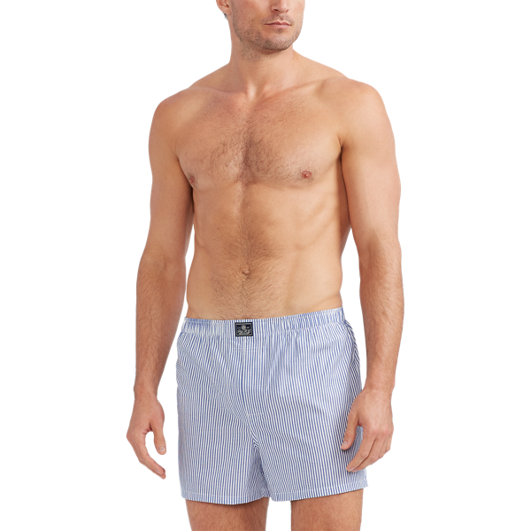 Mad Strp/Ray Pld/Crs Nvy Cotton Boxer 3-Pack Polo Ralph Lauren 2