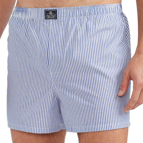 Mad Strp/Ray Pld/Crs Nvy Cotton Boxer 3-Pack Polo Ralph Lauren 3