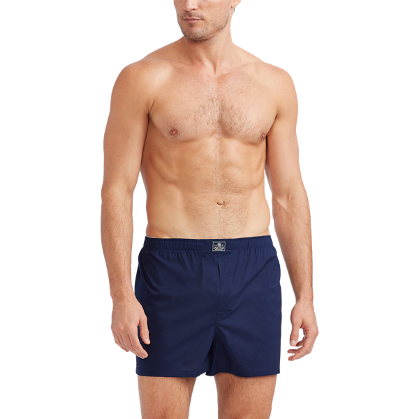 Mad Strp/Ray Pld/Crs Nvy Cotton Boxer 3-Pack Polo Ralph Lauren 6