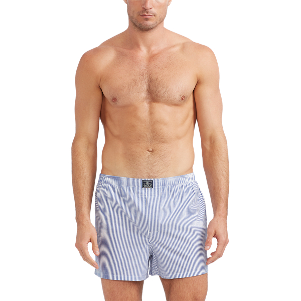 Mad Strp/Jms Pld/Crs Nvy Cotton Boxer 3-Pack Polo Ralph Lauren 2