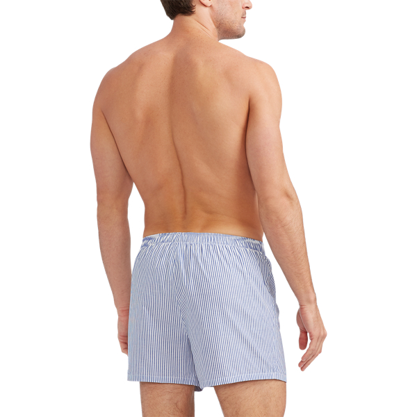 Mad Strp/Jms Pld/Crs Nvy Cotton Boxer 3-Pack Polo Ralph Lauren 4