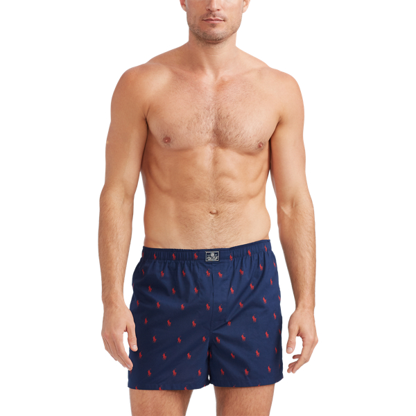 Mad Strp/Jms Pld/Crs Nvy Cotton Boxer 3-Pack Polo Ralph Lauren 5