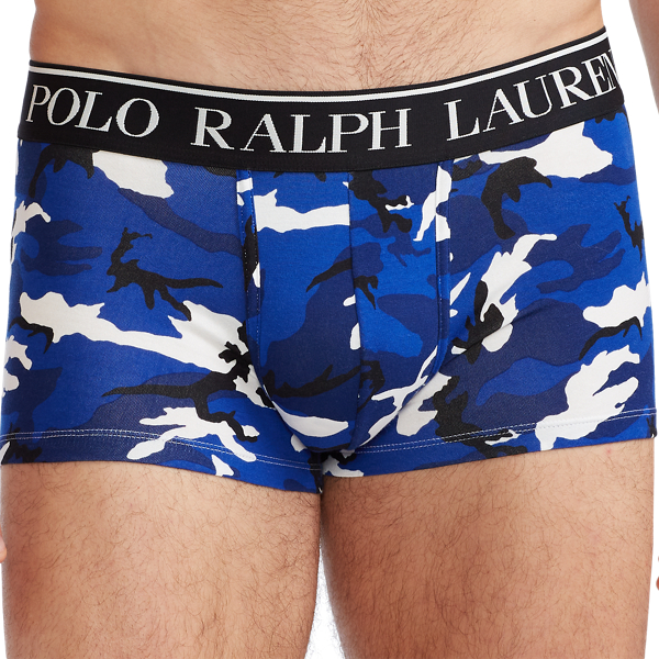 Polo Blk/White/Blue Camo Stretch Cotton Trunks Polo Ralph Lauren 4