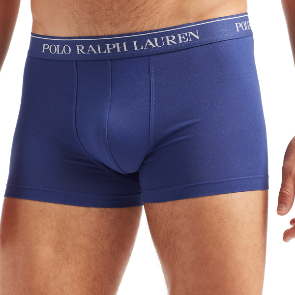 3pk Brmda Blu/Brt Nvy/Res Classic Stretch-Cotton Trunk 3-Pack Polo Ralph Lauren 3