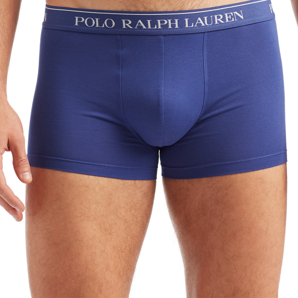 3pk Brt Nvy/Eve Red/Havn Classic Stretch-Cotton Trunk 3-Pack Polo Ralph Lauren 3