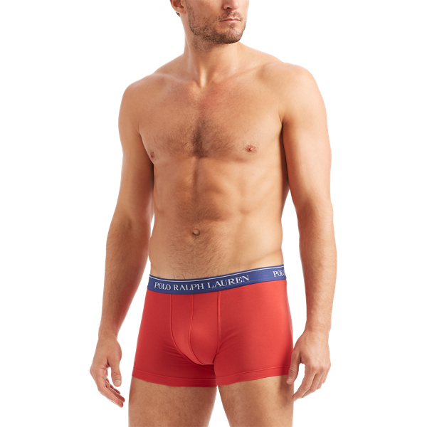 3pk Brt Nvy/Eve Red/Havn Classic Stretch-Cotton Trunk 3-Pack Polo Ralph Lauren 5