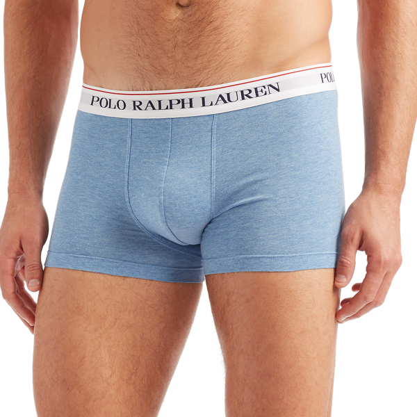 3pk Ryl Htr/Et Blu Htr/Ev Classic Stretch-Cotton Trunk 3-Pack Polo Ralph Lauren 3