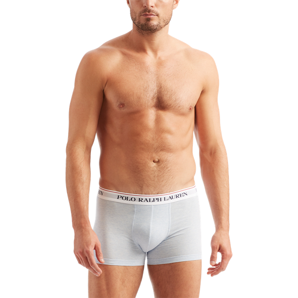 3pk Ryl Htr/Et Blu Htr/Ev Classic Stretch-Cotton Trunk 3-Pack Polo Ralph Lauren 5