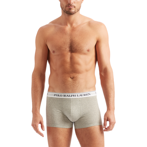 3pk And Htr/Eaton Red/Crs Classic Stretch-Cotton Trunk 3-Pack Polo Ralph Lauren 2