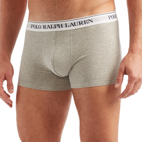 3pk And Htr/Eaton Red/Crs Classic Stretch-Cotton Trunk 3-Pack Polo Ralph Lauren 3