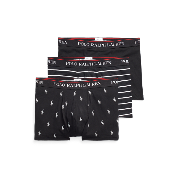 Classic Stretch Cotton Trunk 3 Pack for Men Ralph Lauren UK