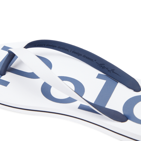 Bolt Logo Flip-Flop for Men | Ralph Lauren® QA