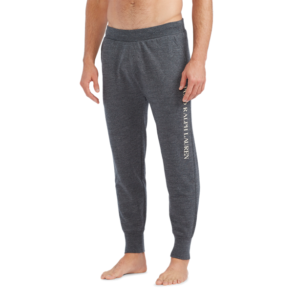 Charcoal Heather Logo Cotton-Blend Jogger Polo Ralph Lauren 2