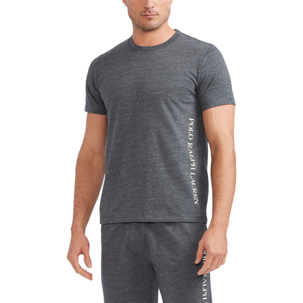 Charcoal Heather Logo Jersey T-Shirt Polo Ralph Lauren 2