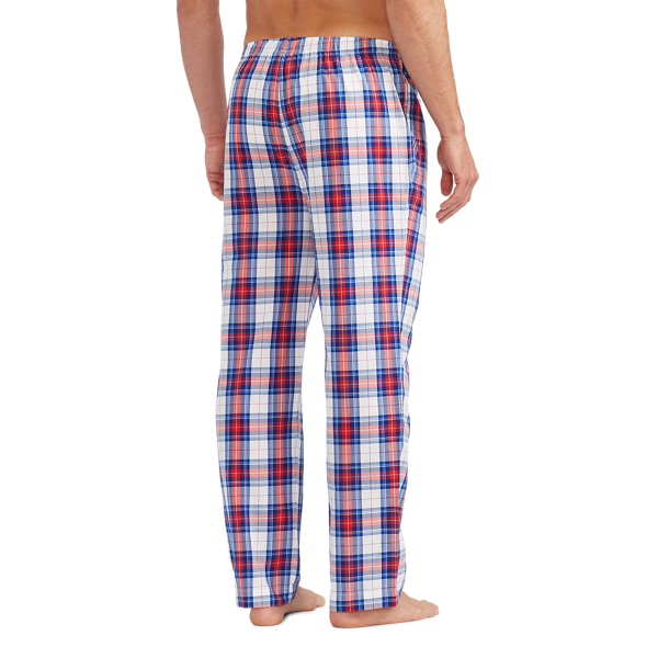 Bond Plaid Plaid Pyjama Trouser Polo Ralph Lauren 3