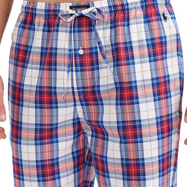 Bond Plaid Plaid Pyjama Trouser Polo Ralph Lauren 4