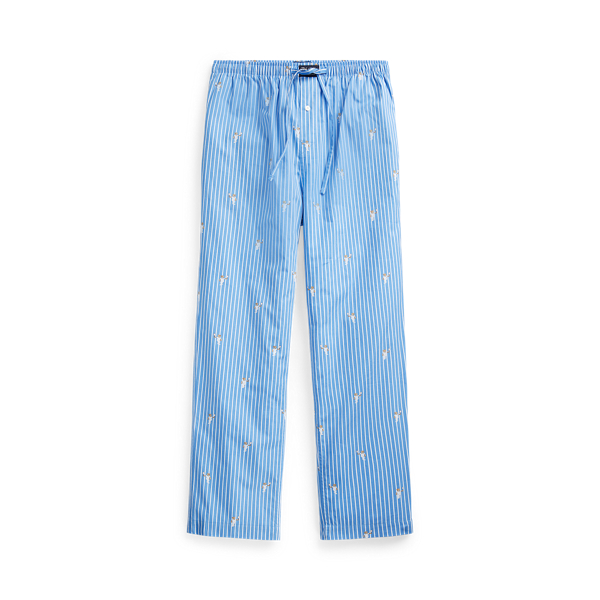 Gestreifte Pyjamahose mit Polo Bear Polo Ralph Lauren in 1