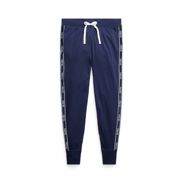 Logo-Tape Cotton Jersey Joggers Polo Ralph Lauren 1