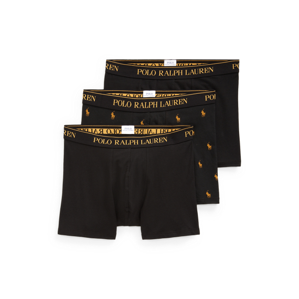 Stretch Cotton Boxer Brief 3-Pack Polo Ralph Lauren in 1