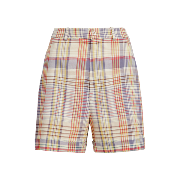 Madras Cotton Short Polo Ralph Lauren 1