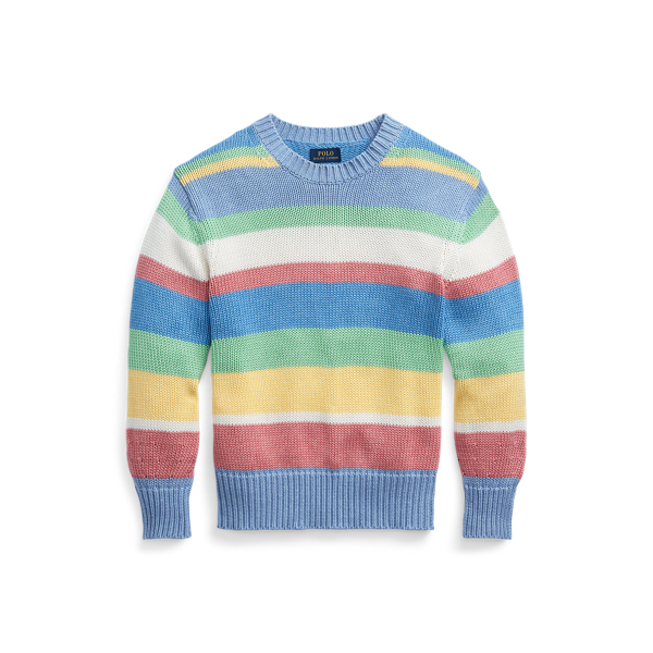 Pull en coton ray&eacute; Polo Ralph Lauren en 1