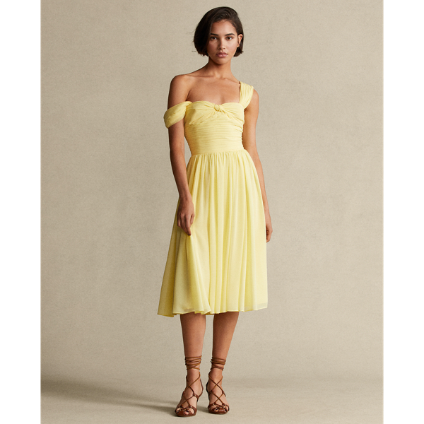 Sleeveless Crepe Dress