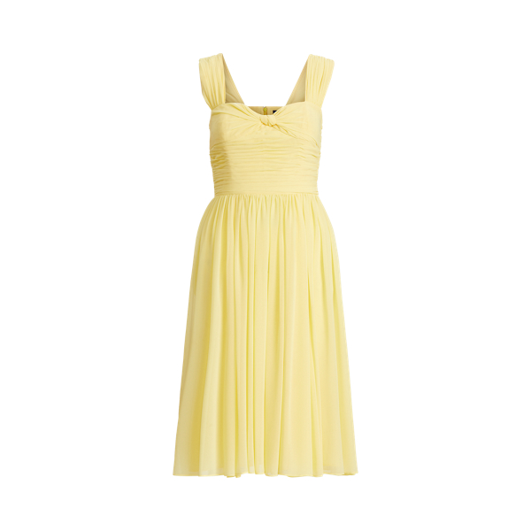Ralph lauren crepe dress sales