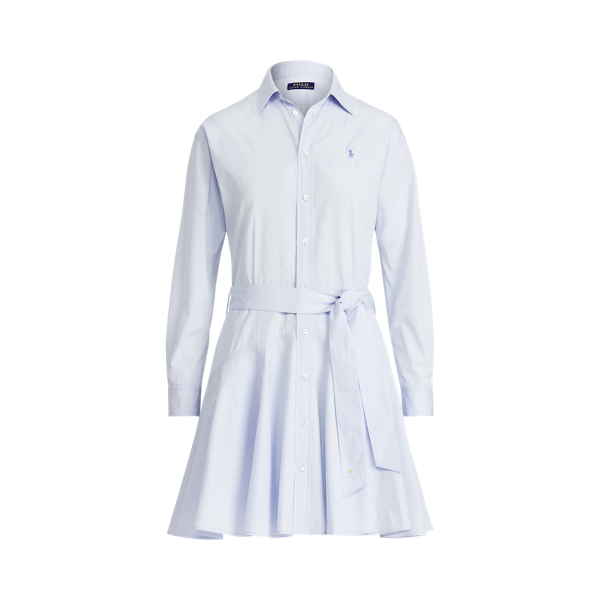 Cotton Broadcloth Shirtdress