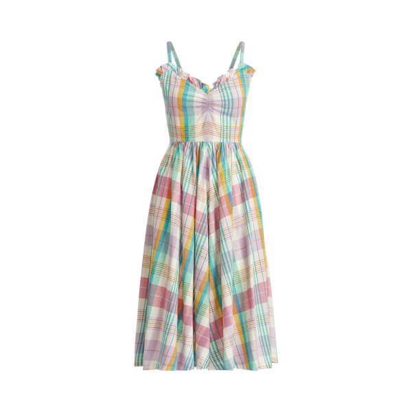 Cotton Madras Dress for Women Ralph Lauren IN