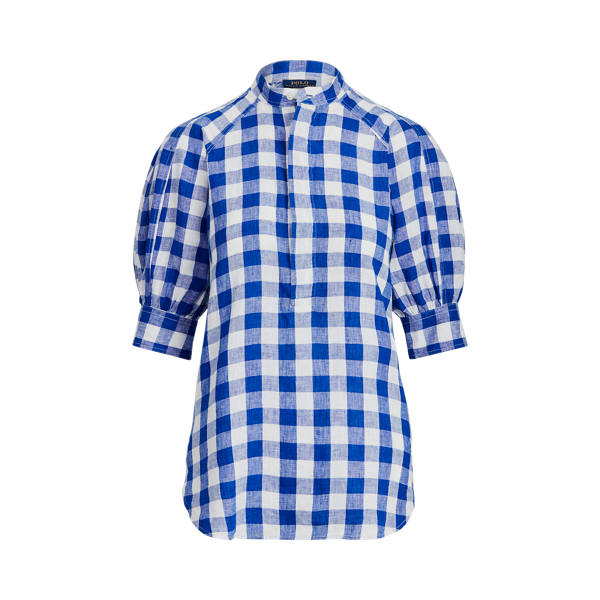 Camicetta in lino vichy Polo Ralph Lauren in 1