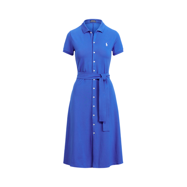 New Iris Pique A-Line Polo Dress Polo Ralph Lauren 2