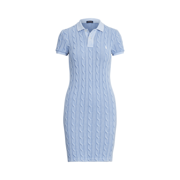 Cable-Knit Polo Dress Polo Ralph Lauren em 1