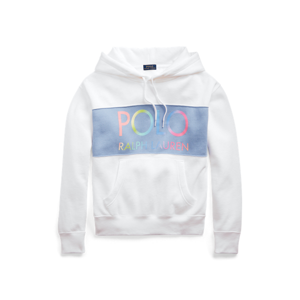 Ombre Logo Fleece Panel Hoodie Polo Ralph Lauren in 1