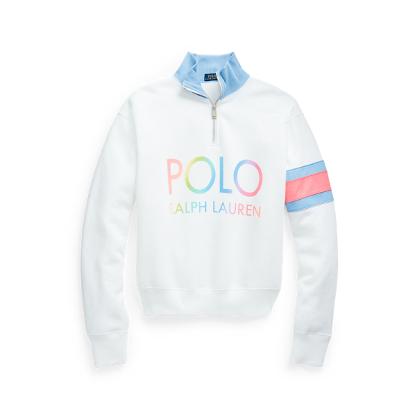 Ombr&eacute; Logo Fleece Quarter-Zip