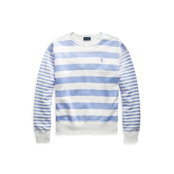 Striped Fleece Sweatshirt Polo Ralph Lauren em 1