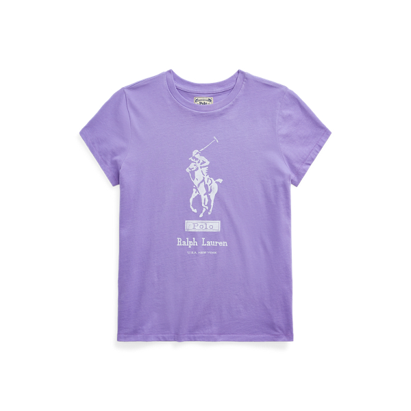 Big Pony katoenen T-shirt Polo Ralph Lauren in 1